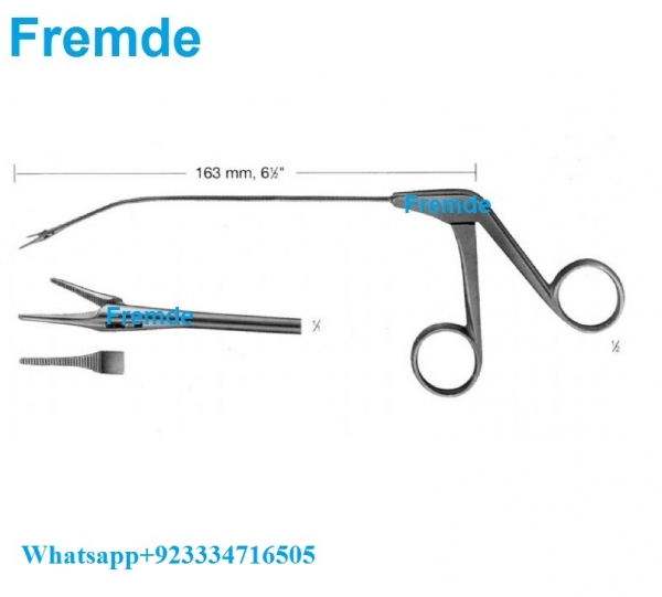 KALUSKAR PHARYNGEAL FOREIGN BODY FORCEPS border=