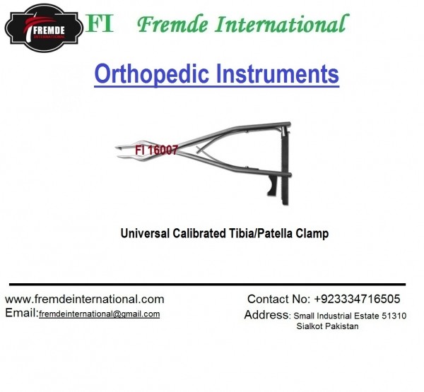 Universal Calibrated Tibia/Patella Clamp border=