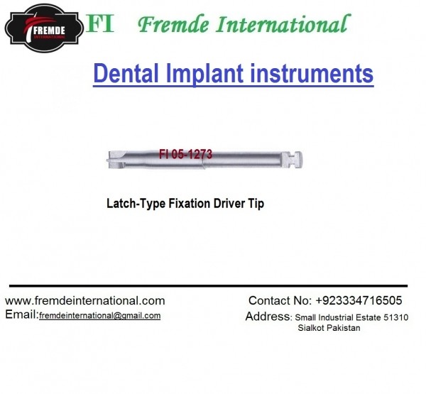Latch-Type Fixation Driver Tip border=