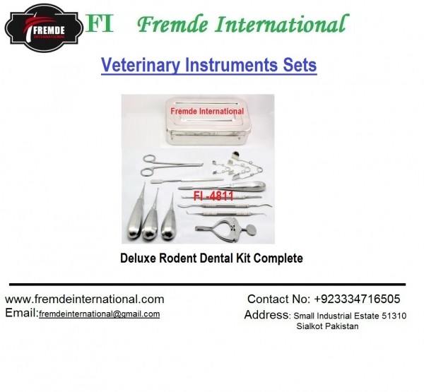 Deluxe Rodent Dental Kit Complete border=
