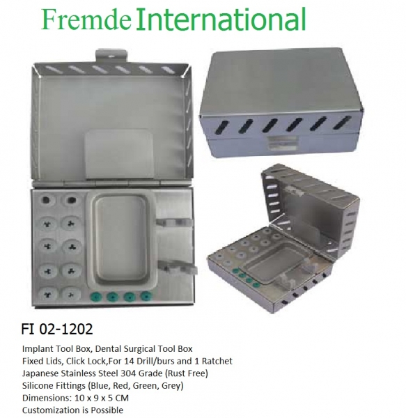Dental Implant Surgical Tool Kits border=