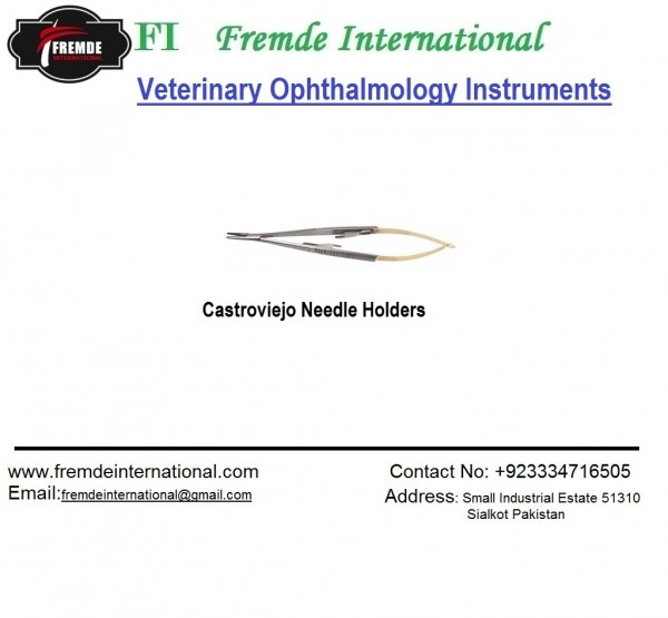 Castroviejo Needle Holders border=