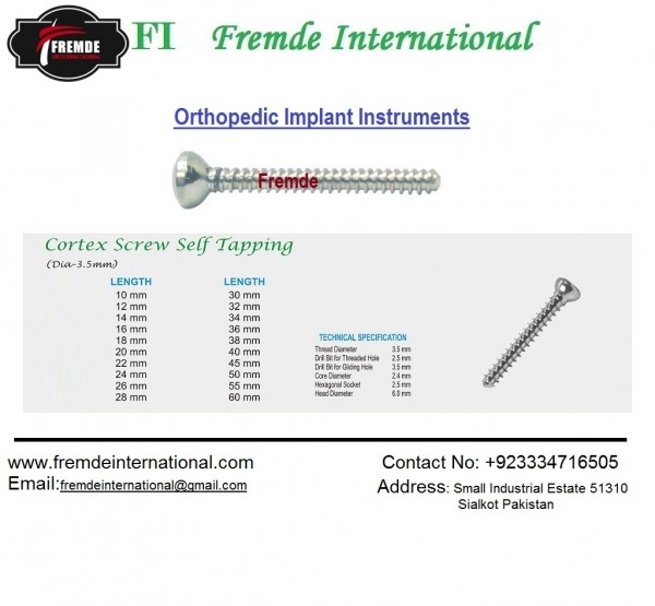 Cortex Screw 3.5mm self tapping border=