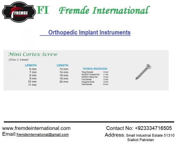 Mini Cortex Screw 1.5mm border=