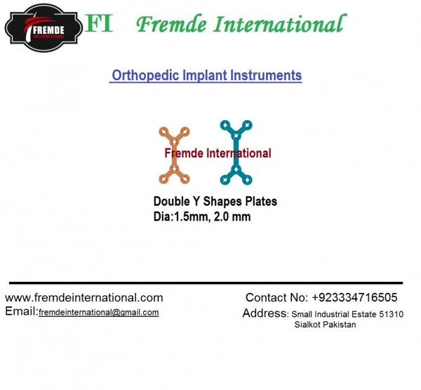 Double Y Shapes Plates border=