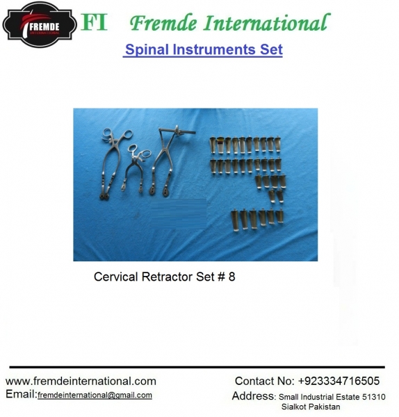Cervical Retractor Set # 8 border=