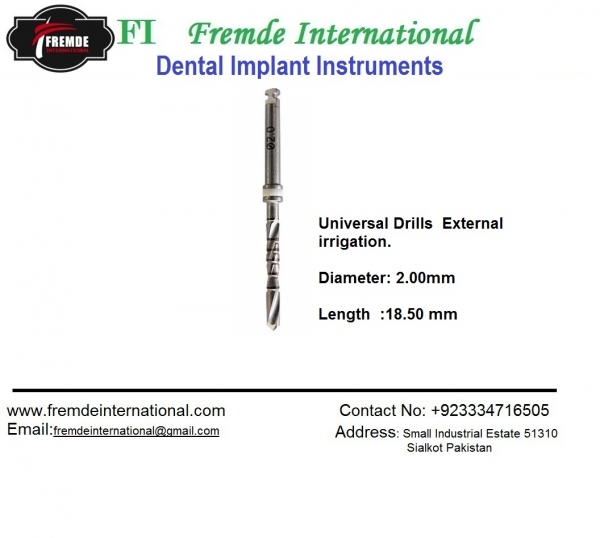 Dental implant Drill 2.0mm border=