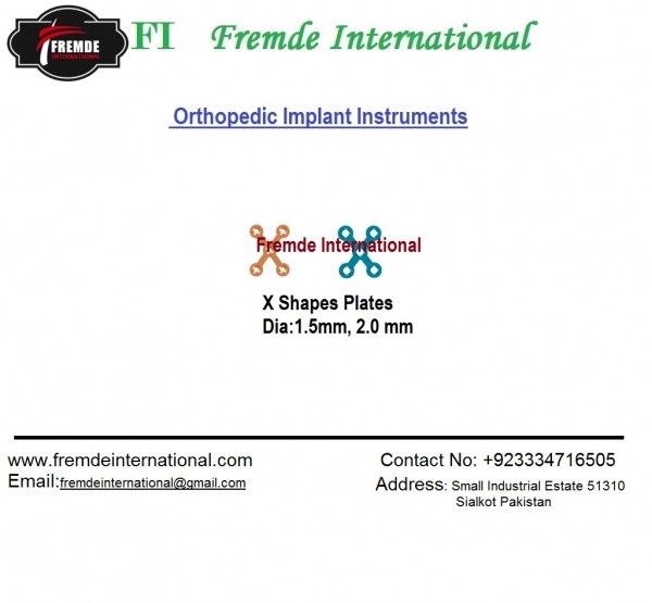 X Shapes Plates border=