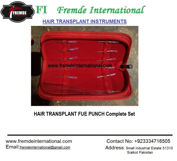 HAIR TRANSPLANT FUE PUNCH Complete Set border=