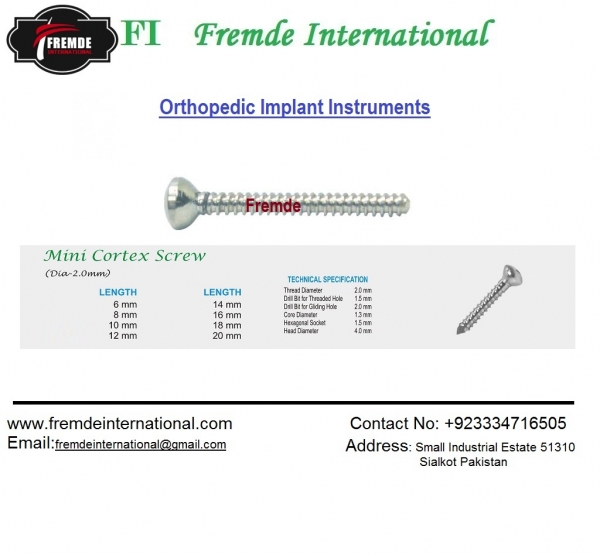 MINI CORTEX SCREW 2.0MM border=