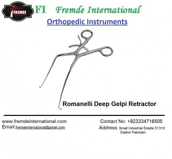 Romanelli Deep Gelpi Retractor border=