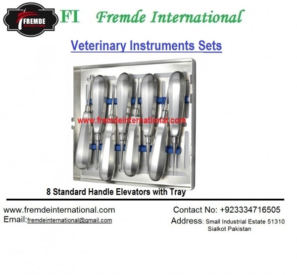  Standard Handle Elevators with Tray border=