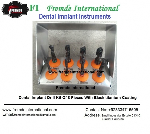 Dental implant Drill Kit border=