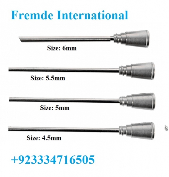 Metal Cannula border=